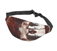 Sac banane pour homme et femme - Étanche - Drapeau de l'État du Texas - Sac banane tendance - Sac à bandoulière réglable avec fermeture éclair - Pour la course à pied, la randonnée, les voyages, Texas
