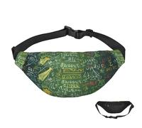 Sac banane pour homme et femme - Étanche - Motif étoiles de nuit - Avec sangle réglable, Question de mathématiques., Taille unique