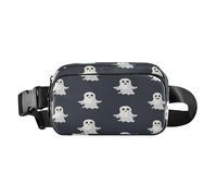 Sac banane pour homme et femme - Imprimé fantômes mignons - Sac banane pour la marche, la course, le cyclisme, la randonnée, les voyages, l'entraînement avec sangle réglable, C876, Poche de rangement