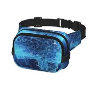 Sac banane pour homme et femme - Intelligence artificielle - Sac banane avec sangles réglables - Sac de poitrine de voyage - Noir - Taille unique, Noir , Taille unique