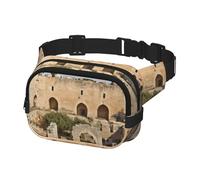 Sac banane pour homme et femme Israël à la tour de David - Sac banane de voyage - Noir - Taille unique, Noir , Taille unique