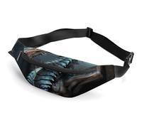 Sac banane pour homme et femme - Motif dragon cool - Pour voyage, marche, course à pied, couleur : 36 x 15 cm, couleur, 36*15cm