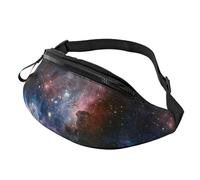 Sac banane pour homme et femme Motif galaxie Voie lactée Univers Pour voyage, randonnée, cyclisme, course à pied