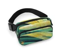 Sac banane pour homme et femme - Motif silhouette d'oiseaux volants - Pour voyage, course à pied, randonnée, silhouette volante d'oiseaux - 20 x 13 cm - 20 x 13 cm, Silhouette volante d'oiseaux,