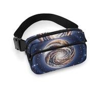 Sac banane pour homme et femme - Petit sac à dos à bandoulière - Sac banane College of Moab, Corps céleste, 20x13cm