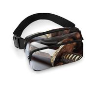 Sac banane pour homme et femme - Petit sac à dos à bandoulière - Sac banane papillon, Épée de samouraï japonaise., 20x13cm