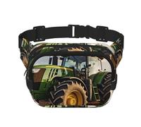 Sac banane pour homme et femme - Petit sac banane tendance - Léger - Pièces de rechange pour machines agricoles - Pour la course à pied, l'entraînement, la randonnée, les voyages