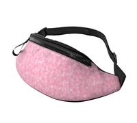 Sac banane pour homme et femme, sac à bandoulière élégant avec bandoulière réglable, sac banane de sensibilisation au cancer du sein pour l'extérieur, les voyages, le sport, la course à pied