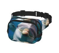 Sac banane pour homme et femme - Sac banane amusant avec bretelles réglables - Sac de poitrine de voyage à bandoulière