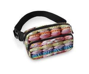 Sac banane pour homme et femme, sac banane bonbon et guimauves avec sangle réglable, cadeau de remise de diplôme