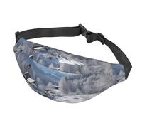 Sac banane pour homme et femme - Sac banane de sport imperméable pour enseignant, salle de classe, tableau noir - Sac banane tendance réglable avec fermeture éclair pour course à pied, randonnée,