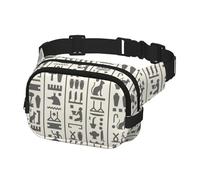 Sac banane pour homme et femme, sac banane de sport, sac banane pour voyage, randonnée, course à pied, pyramides sphinx égyptiennes