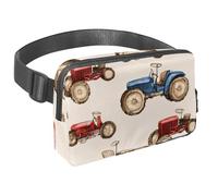 Sac banane pour homme et femme - Sac banane fin pour la marche, le jogging, la randonnée, les voyages, l'entraînement - Machines agricoles, multicolore, 1.5x9.0x5.9in/4x23x15cm, Sacs banane