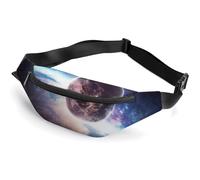 Sac banane pour homme et femme - Sac banane mignon pour bébé hérisson avec sangle réglable, Planetstar, 36*15cm, Art Déco