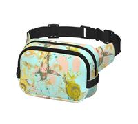 Sac banane pour homme et femme, sac banane pour la course à pied, la randonnée, le sport, les sucettes et bonbons