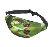 Sac banane pour homme et femme - Sac banane réglable - Sac banane à bandoulière - Berger allemand, Funny Frogs, Taille unique