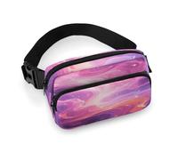 Sac banane pour homme et femme - Sac banane Symphony Nebula Stream avec sangle réglable - Cadeau de remise de diplôme