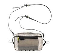 Sac banane pour homme et femme - Sac de ceinture de sport simple - Poches de rangement pour téléphone - Pour homme et femme - Sport de plein air, Couleur grise., J