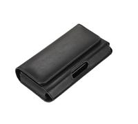 Sac Banane pour Homme Étui Universel en Cuir for téléphone Portable, Pochette for, Sac Banane, Clip de Ceinture, Housse for(XL 18x9x2.2cm)