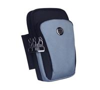 Sac Banane pour Homme Sac Banane for Homme, Mini Sac à bandoulière, en Nylon imperméable, Unisexe, for téléphone Portable, Housse, Crochet de Ceinture(Gray)