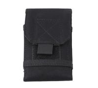 Sac Banane pour Homme Sac d'extérieur for téléphone Portable, Ceinture de Sport, étui en Nylon imperméable, Sacs Chasse et dans Un Sac à Dos(5inch,Black)