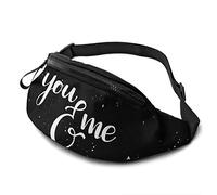 Sac Banane pour Hommes Femmes, Toi Et Moi Ceinture Sac à Bandoulière Poitrine pour Voyage Randonnée Cyclisme Course à Pied