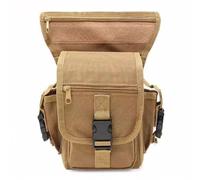 Sac banane pour moto, voyage, équitation, sac de cuisse, sac de hanche militaire, sac étanche pour moto, cyclisme, équitation, camping en plein air, kaki, sac banane moto équitation