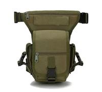 Sac banane pour moto, voyage, équitation, sac de cuisse, sac de hanche militaire, sac étanche pour moto, cyclisme, équitation, camping en plein air, Vert, sac banane moto équitation