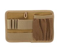Sac Banane pour Outils EDC en Tissu Oxford de qualité supérieure, Pochette Utilitaire EDC Multi-Poches, Sac de Ceinture Compact pour Le Camping en Plein air, la randonnée, la (Kaki)