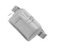 Sac banane pour téléphone portable, gris clair, Voir description, Voir | Sac banane étanche pour les vacances, l'extérieur, les voyages, la randonnée, la gym, le parc, l'entraînement et les