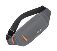Sac banane pour téléphone portable, sac banane pour la course | Sac à bandoulière de voyage polyvalent, sac banane - Sac de poitrine léger pour les voyages de fitness, gris, Voir description, Voir