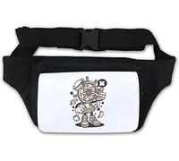 Sac banane pour volant de bateau Motif marin Captain Art Blanc