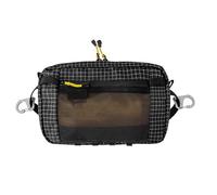 Sac banane pratique pour femme et homme - Petit sac de poitrine pour le sport - Rangement de téléphone - Sport de plein air - Ceinture de poitrine tendance pour homme et femme, Couleur : noir., Single