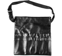 Sac banane professionnel à 22 poches en cuir PU avec sangle réglable pour artistes de salon de maquillage