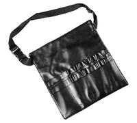 Sac banane professionnel à 22 poches en cuir PU avec sangle réglable pour pinceaux de maquillage