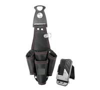 Sac banane professionnel pour électricien - Système de clip rotatif instantané pour échelle, travail, projets d'amélioration de la maison, tournevis à clip rotatif