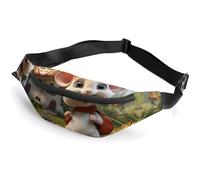 Sac Banane Rat Belt, à bandoulière, Sac Banane pour Course à Pied et entraînement