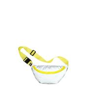 Sac banane réfléchissant jaune fluo moyen, argenté, Bumbag