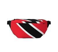 Sac banane réglable avec imprimé drapeau élégant de Trinité-et-Tobago - Écharpe légère pour voyage et sport de plein air