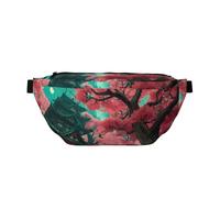 Sac banane réglable avec imprimé élégant jardin elysium - bandoulière légère pour voyage et sport de plein air