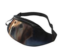 Sac banane réglable Golden retriever pour homme et femme