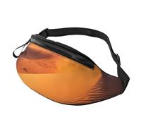 Sac banane réglable pour homme et femme Motif dunes de sable dans le désert du Sahara