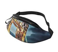 Sac banane réglable pour homme et femme Motif Tower Bridge à Londres