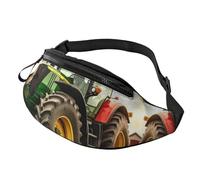 Sac banane réglable sur le thème du tracteur pour homme et femme