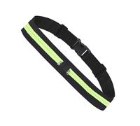 Sac banane respirant dissimulé pour la course à pied, sac banane de sport invisible pour homme et femme pour la randonnée et la promenade du chien, Couleur verte.