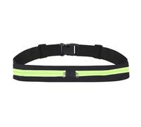 Sac banane respirant dissimulé sac de course à pied sac de sport invisible pour homme et femme randonnée chien promenade ceinture course, Couleur verte., Taille unique