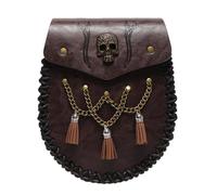 Sac Banane rétro, Pochette de Ceinture médiévale,Portefeuille de Changement en Cuir PU | Support de téléphone, Sac à Main de Ceinture Portable, améliorez Votre Cosplay de la Renaissance d'halloween