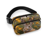 Sac banane sac banane sac banane fleurs et lapin sacs à bandoulière pour femme sac banane partout sac ceinture, style, 20 x 13 cm, style, 20 x 13 cm, Style :, 20x13cm