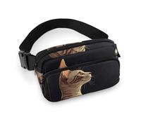 Sac banane sac banane sac banane squelette chat art sacs à bandoulière pour femme sac banane partout sac ceinture, style, 20 x 13 cm, style, 20 x 13 cm, Style :, 20x13cm