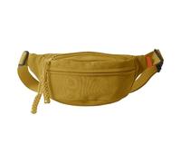 Sac banane - Sac de poitrine de sport - Design en toile de style japonais - Sangle amovible - Sac banane polyvalent - Choix tendance pour les amateurs de gym, les navetteurs et les voyageurs, jaune